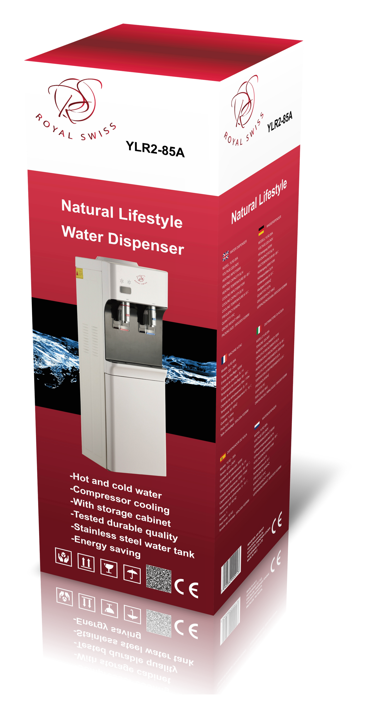 Water Dispenser - Hot & Cold Water Royal Swiss