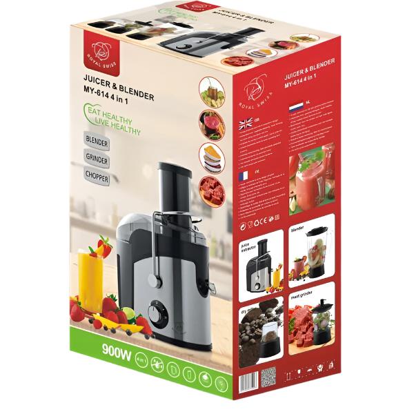 Juice Extractor - 600W Royal Swiss