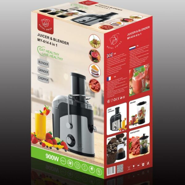 4 in 1 Juice Extractor Royal Swiss