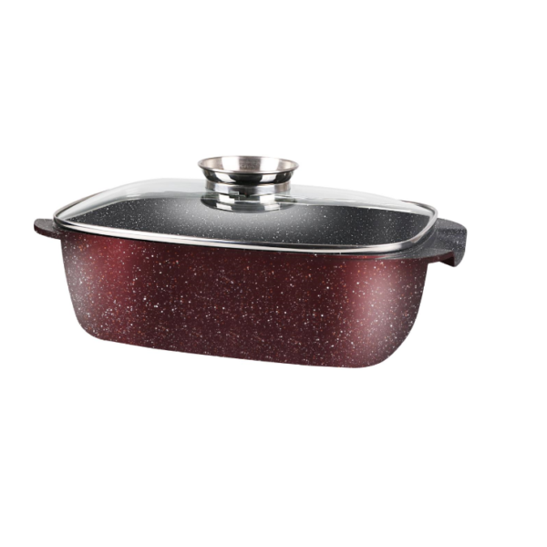 Braising Pan 35cm - Black | Red