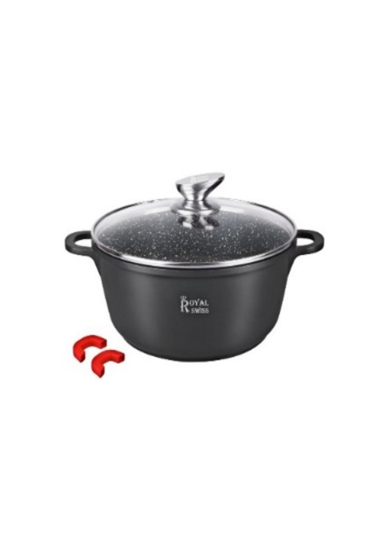 4 Pieces Casserole Set 20cm-24cm-28cm-32cm Royal Swiss