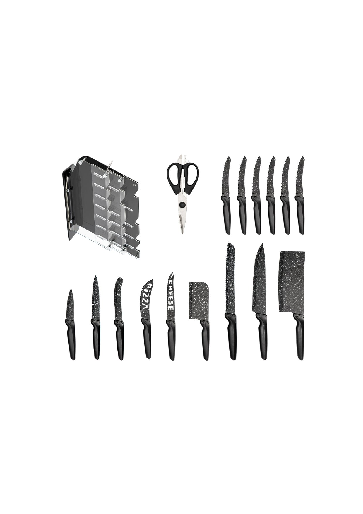 17 Pieces Knife Set Royal Swiss
