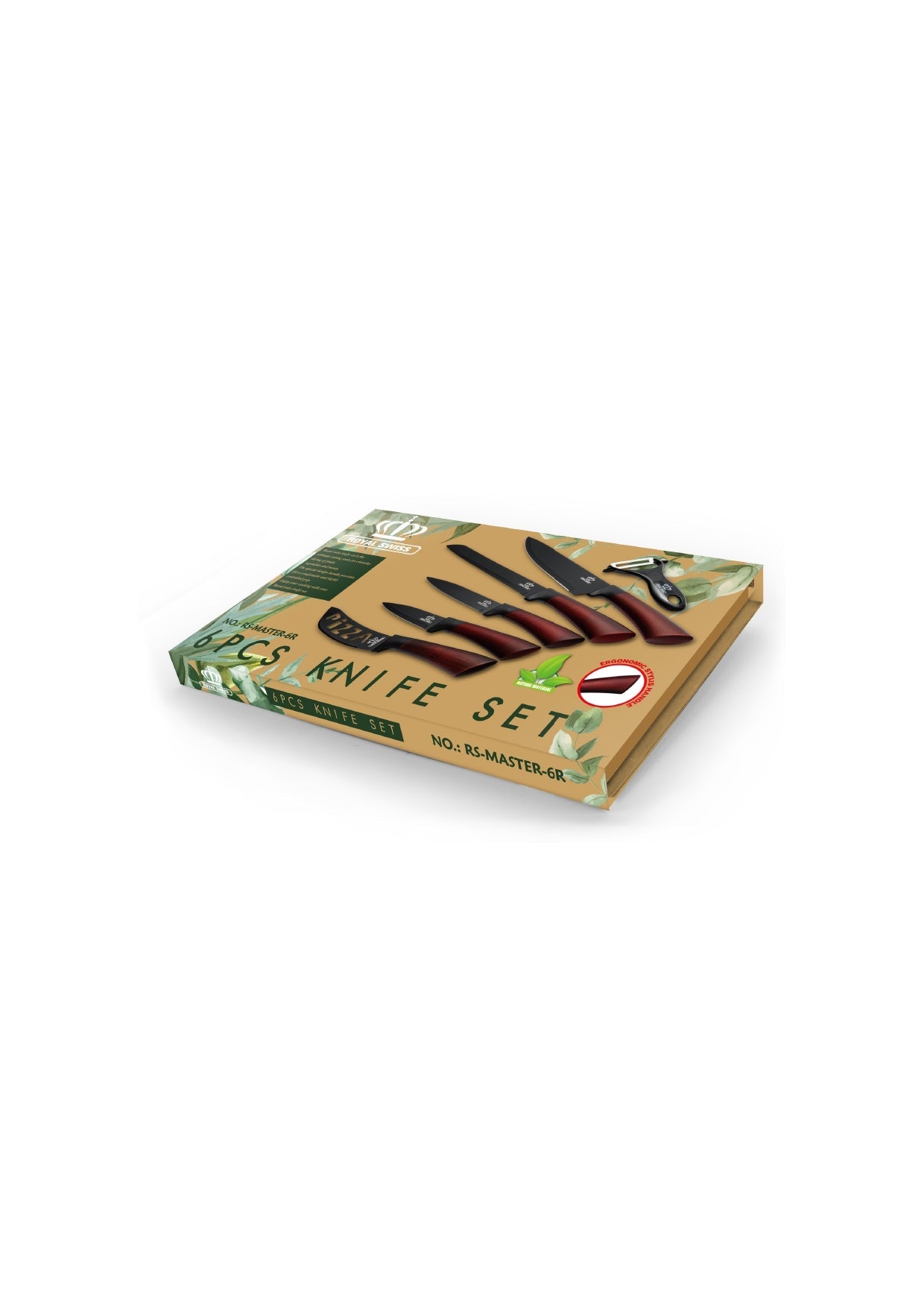 5 Pieces Knife Set - C6 Royal Swiss