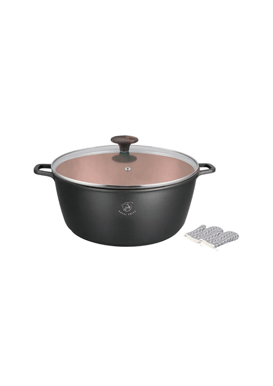 Casserole - 20cm - Black | Beige | Green | Grey Royal Swiss