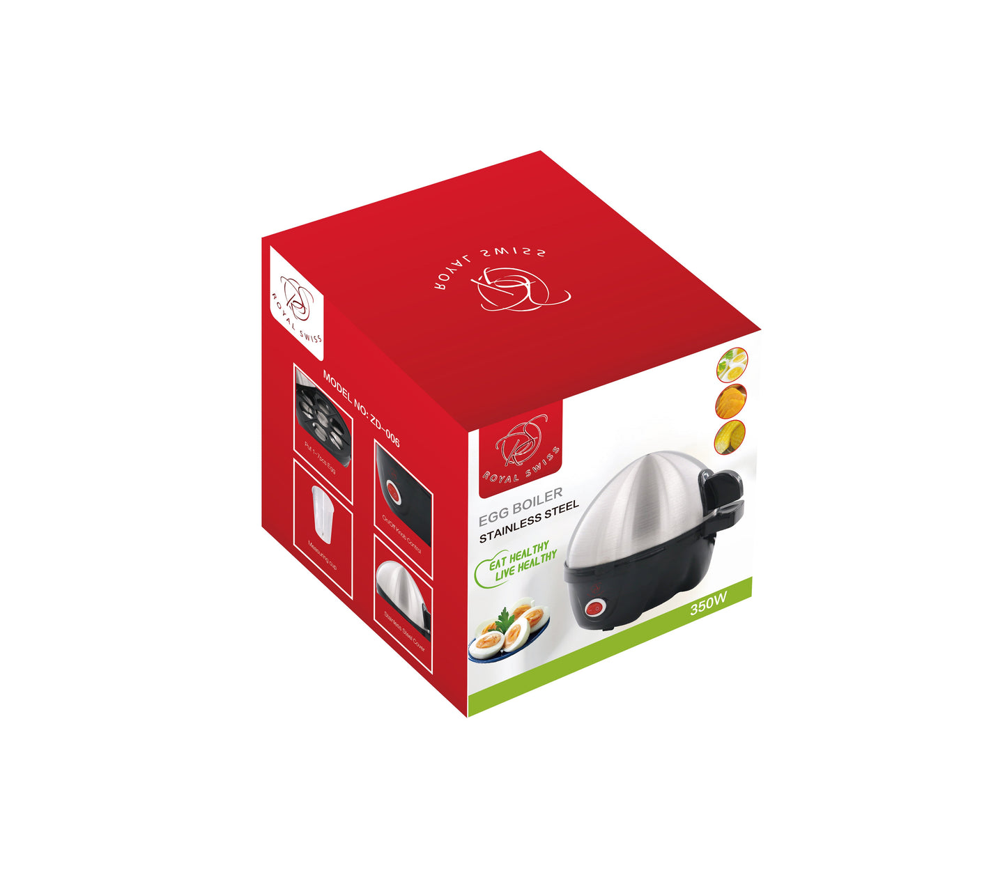 Egg Cooker - 6 Eggs Royal Swiss