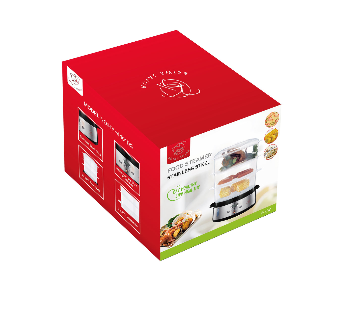 Food Steamer Royal Swiss