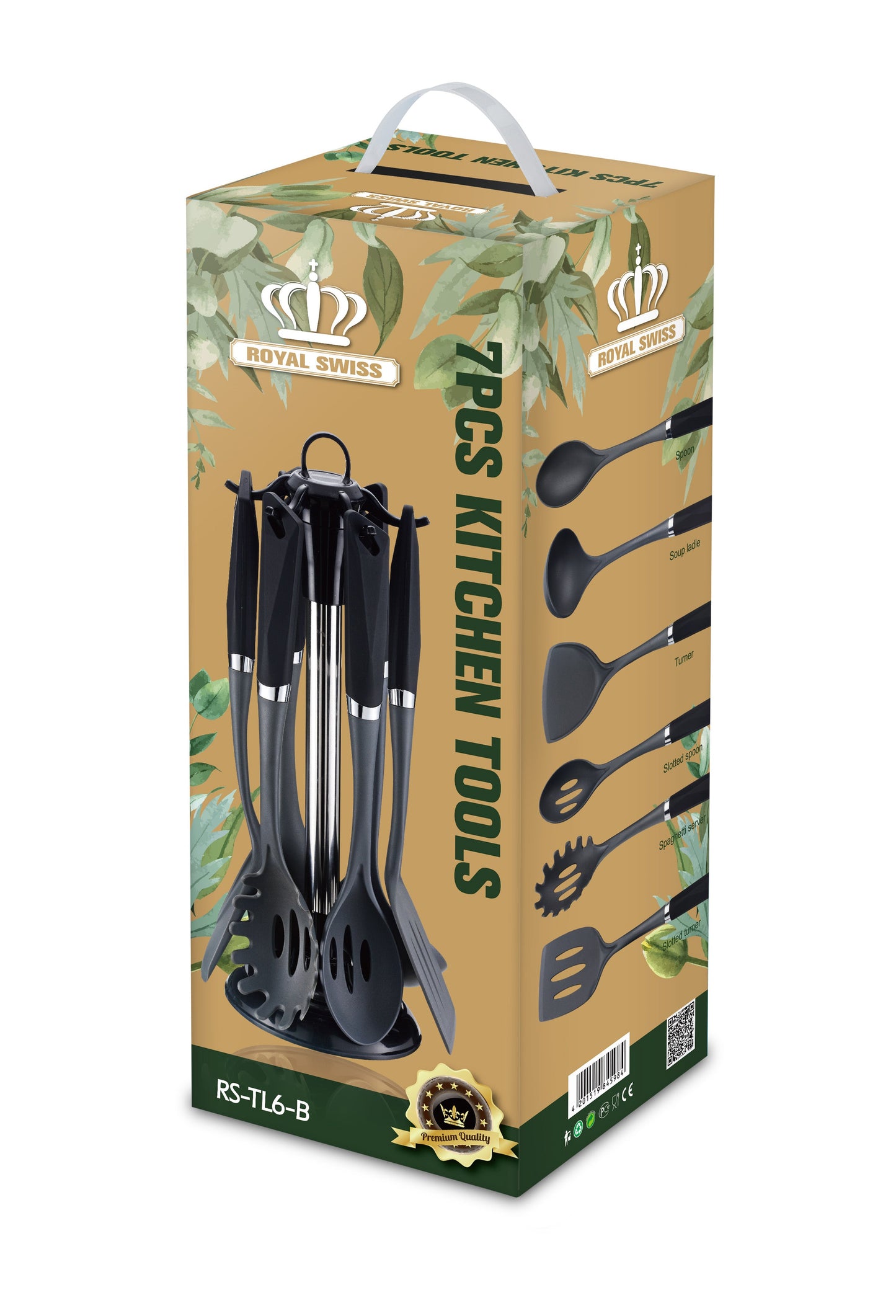 7 Pieces Utensils Set Royal Swiss