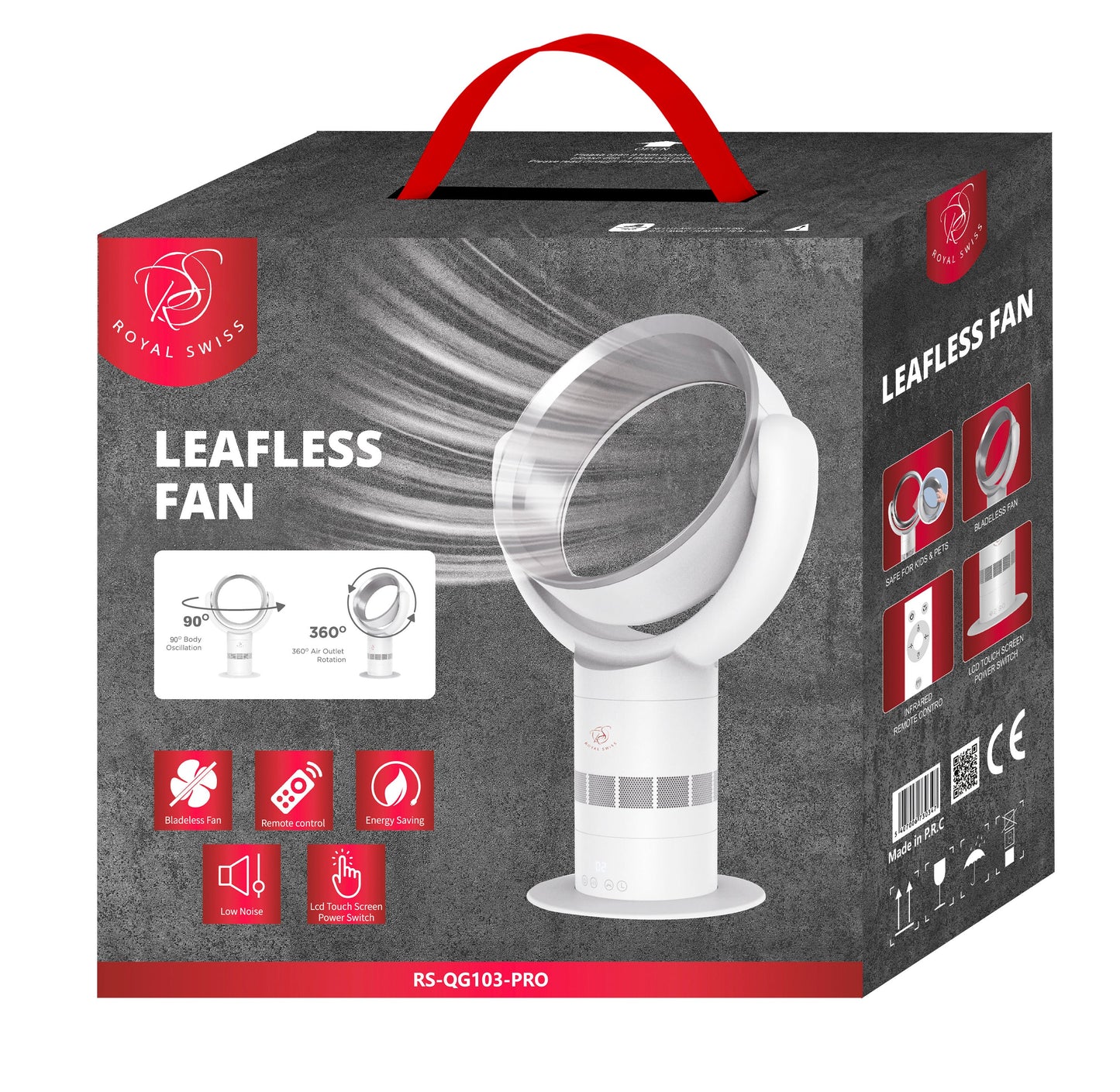 360º Bladeless Fan Royal Swiss