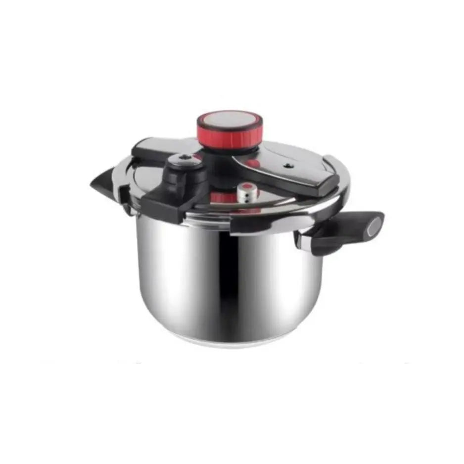 Stainless Steel Pressure Cooker with Automatic Twist Handle - 4L | 6L | 8L | 10L Royal Swiss