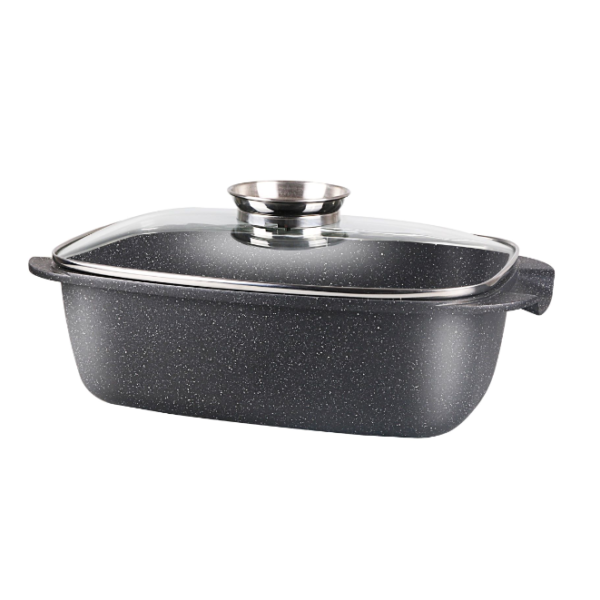Braising Pan 35cm - Black | Red