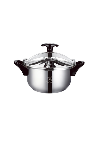 Stainless Steel Pressure Cooker with Manual Opening - 4L | 6L | 8L | 10L