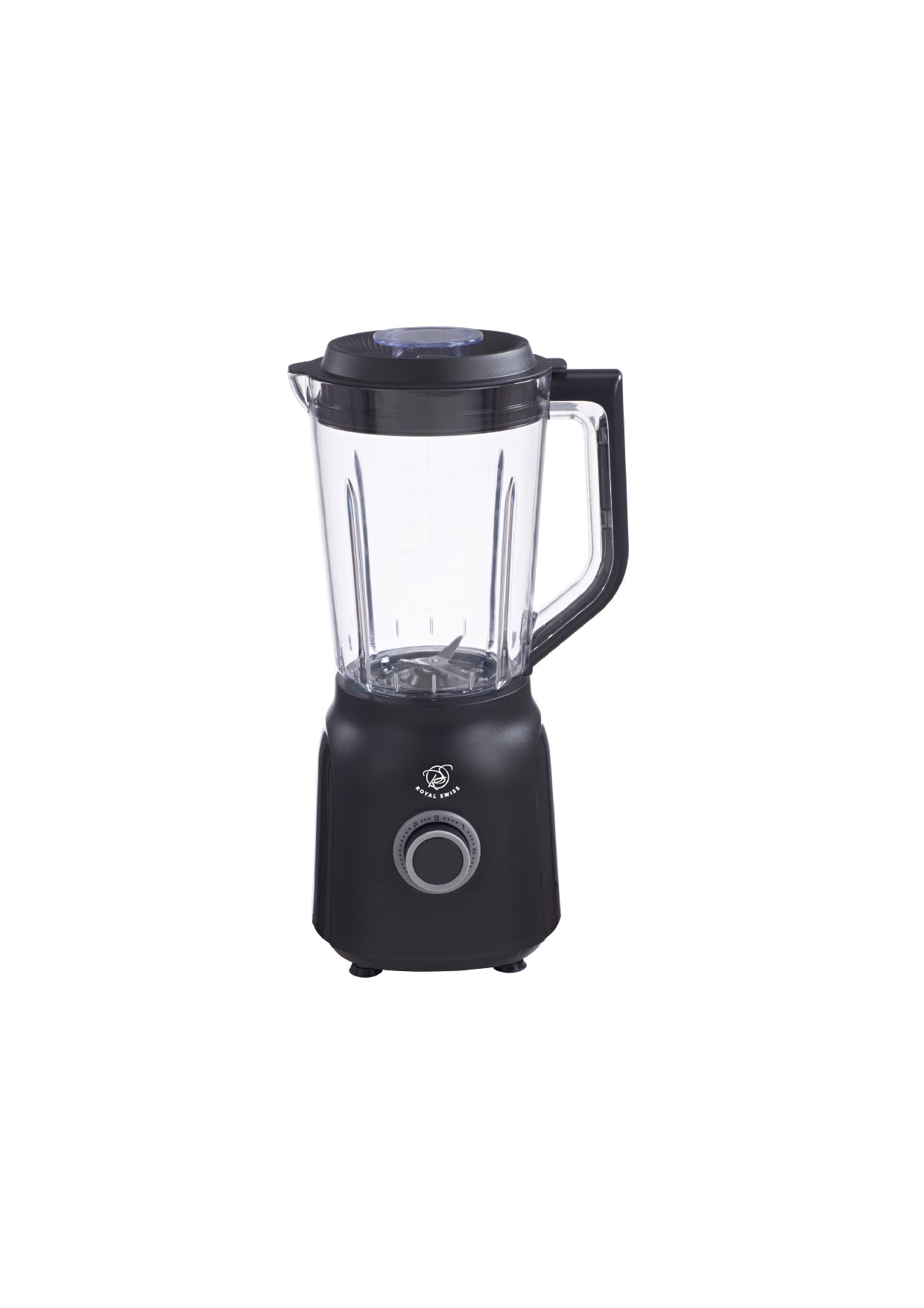 Plastic Blender - 600W - Beige | Black | White Royal Swiss
