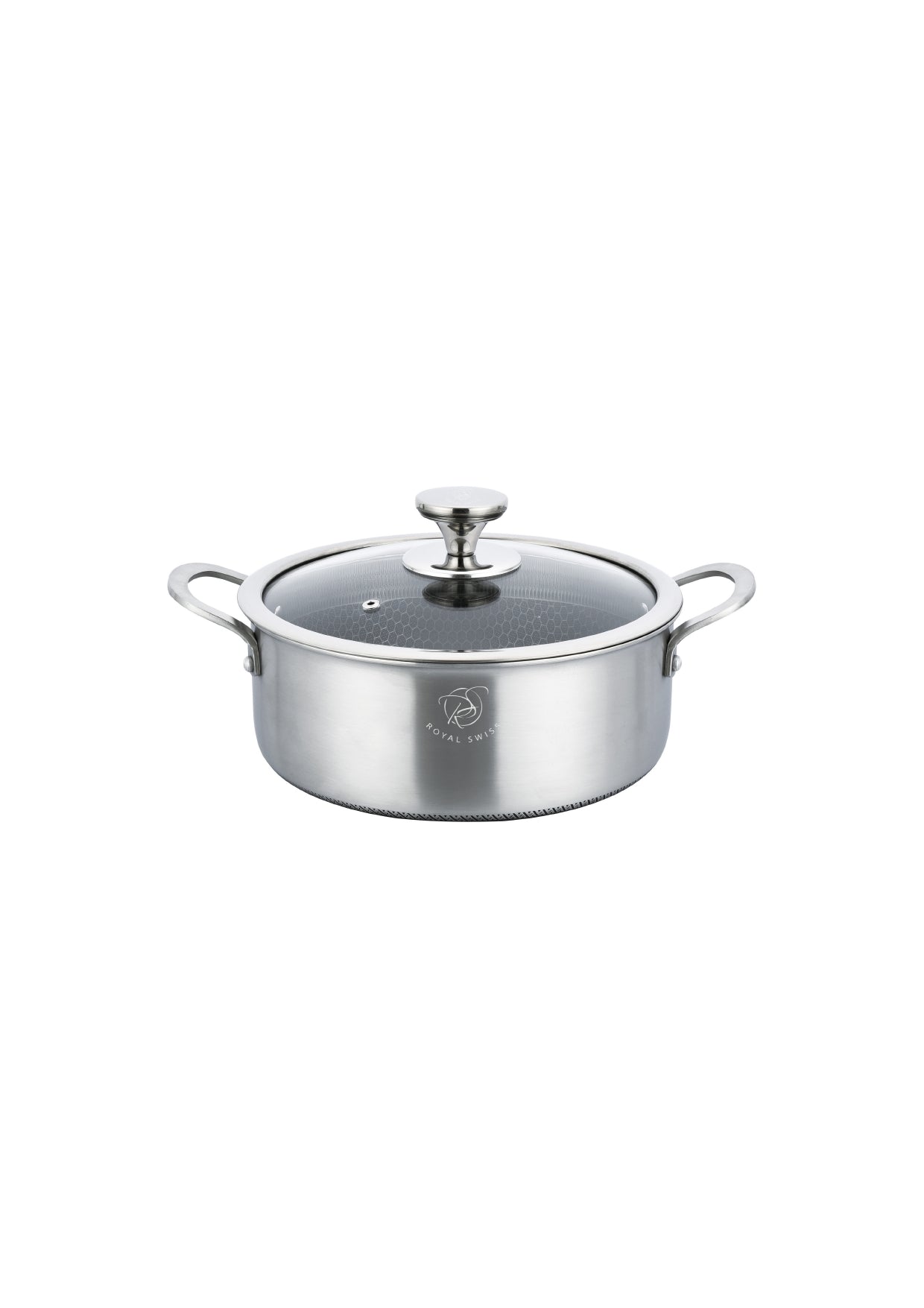 Cocotte en acier inoxydable triple épaisseur - 20 cm | 24 cm | 28 cm
