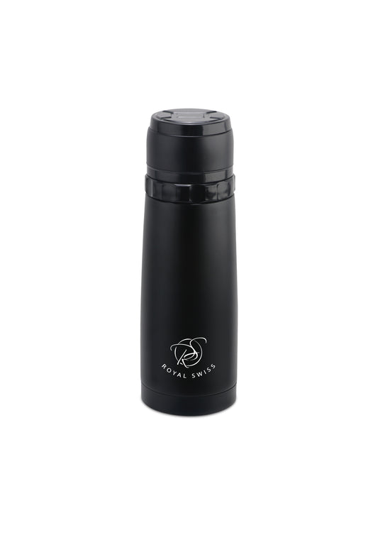 Bouteille isotherme en aluminium noir - 500 ml | 750 ml