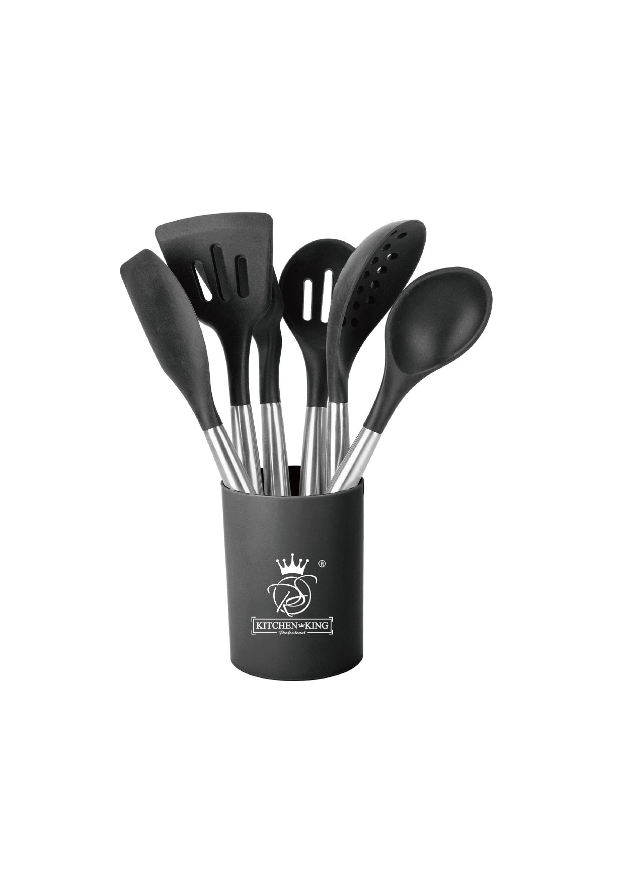 7-delige roestvrijstalen keukengereiset