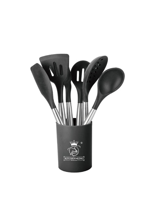 7-delige roestvrijstalen keukengereiset