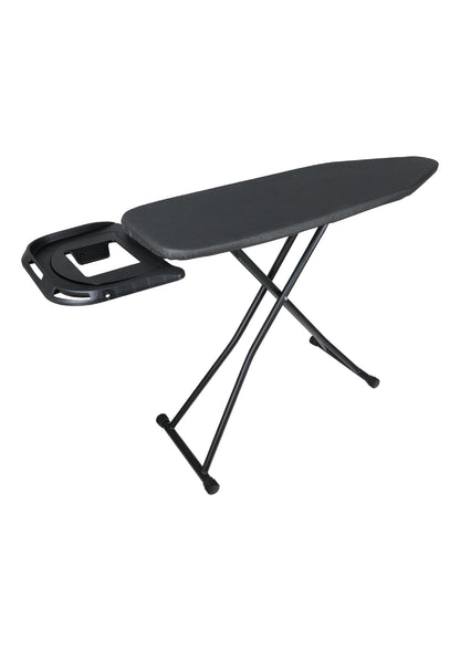 Strijkplank met intrekbare kunststof strijkijzerhouder