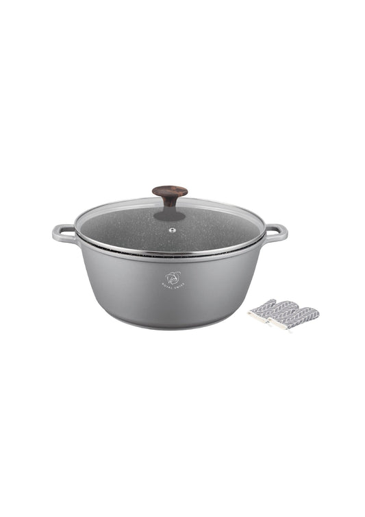 Casserole - 24cm - Black | Beige | Green | Grey Royal Swiss