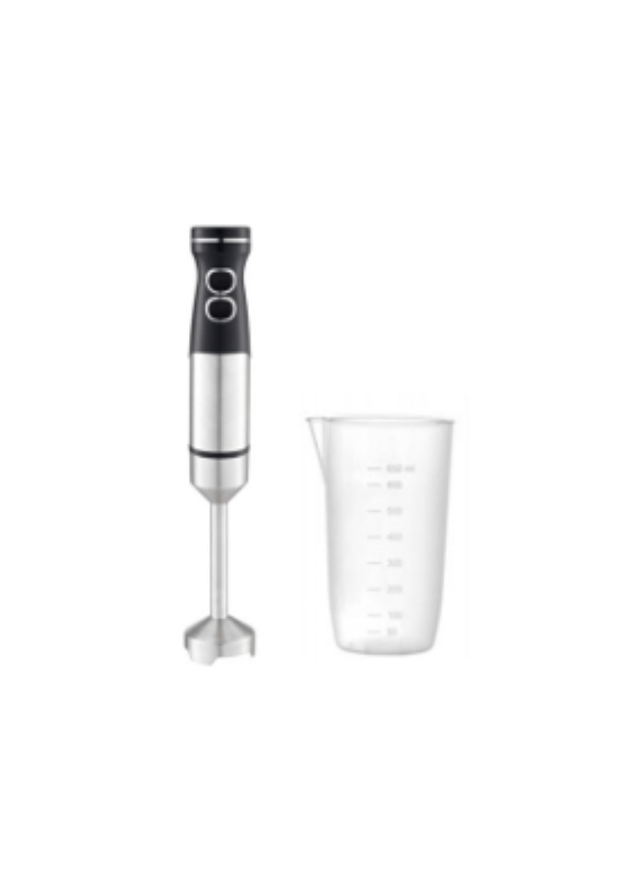 Stainless Steel Hand Blender with Cup