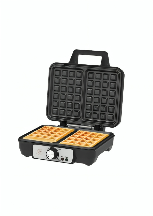 Gaufrier avec réglage de température - 2 tranches