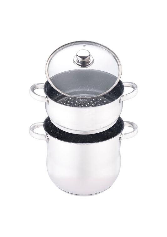 Stainless Steel Couscous Pot - 8L | 12L | 14L