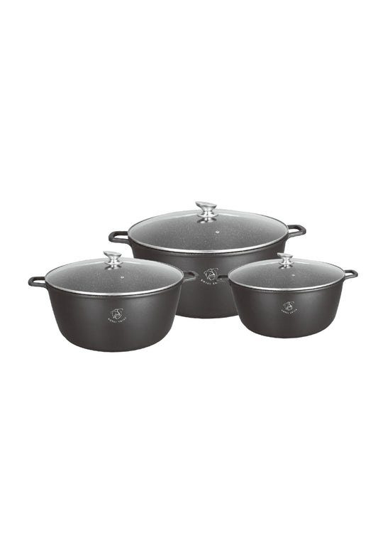 3 Pieces Casserole Set 36cm-40cm-44cm
