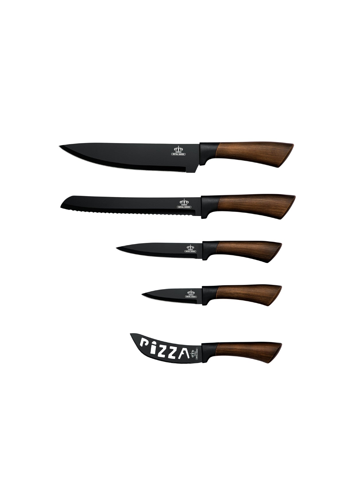 5 Pieces Knife Set - C6 Royal Swiss