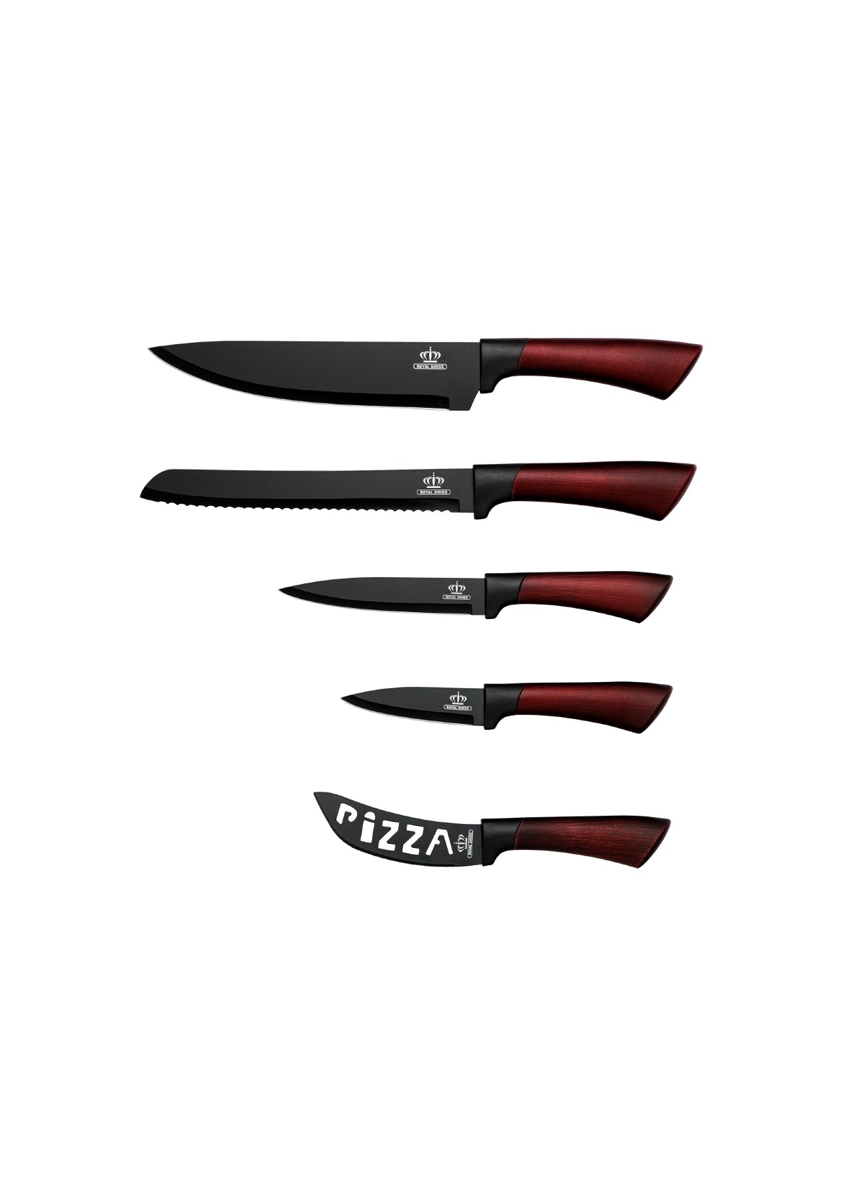5 Pieces Knife Set - C6 Royal Swiss