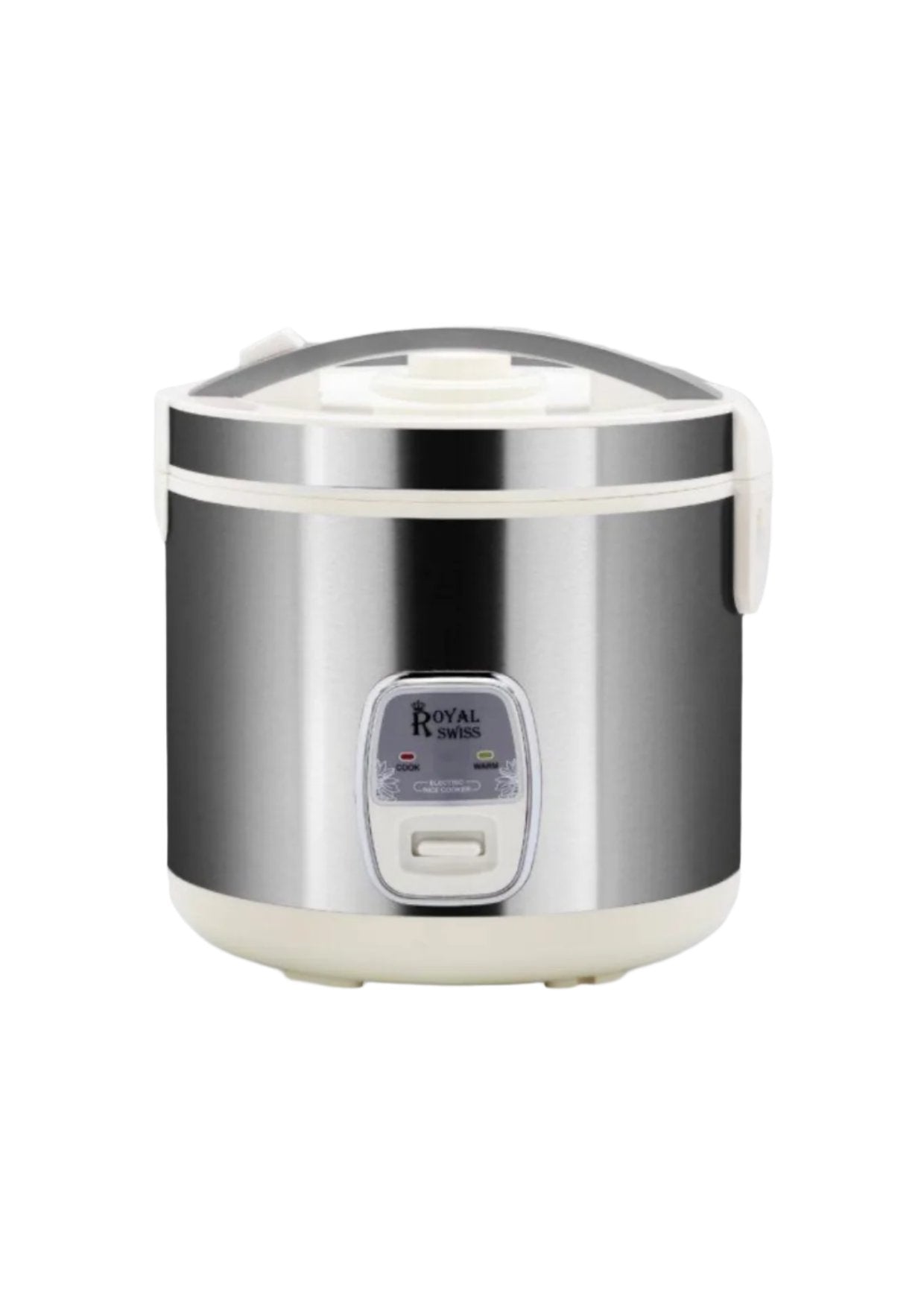 Rice Cooker - 2.8L - Silver | Purple Royal Swiss