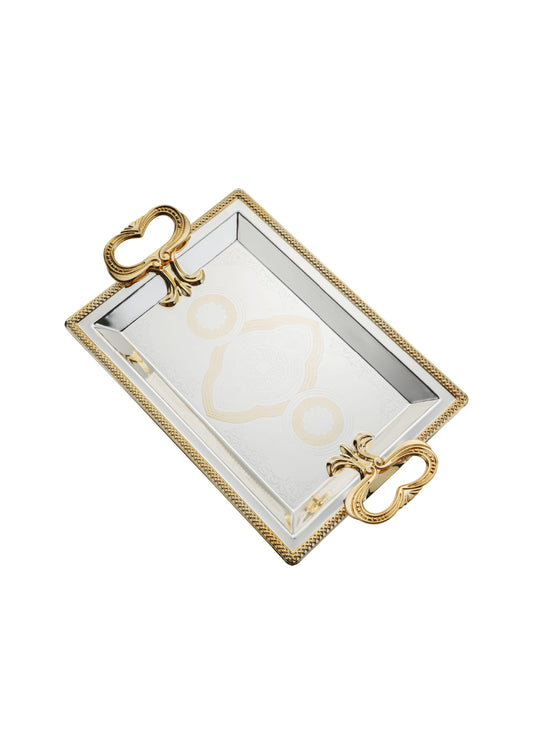 Gold Plated Serving Tray - M | L - RS 1221