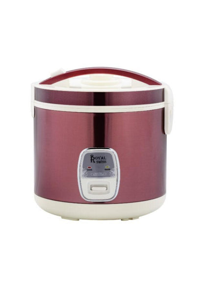 Rice Cooker - 2.8L - Silver | Purple Royal Swiss