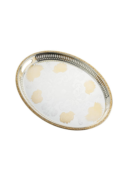 Verguld serveerblad - M | L - RS 1396