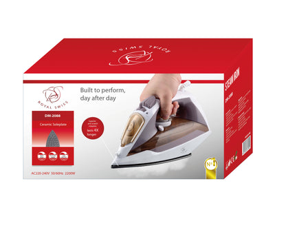 Strijkijzer - 2200W | 2600W - Roze | Bruin