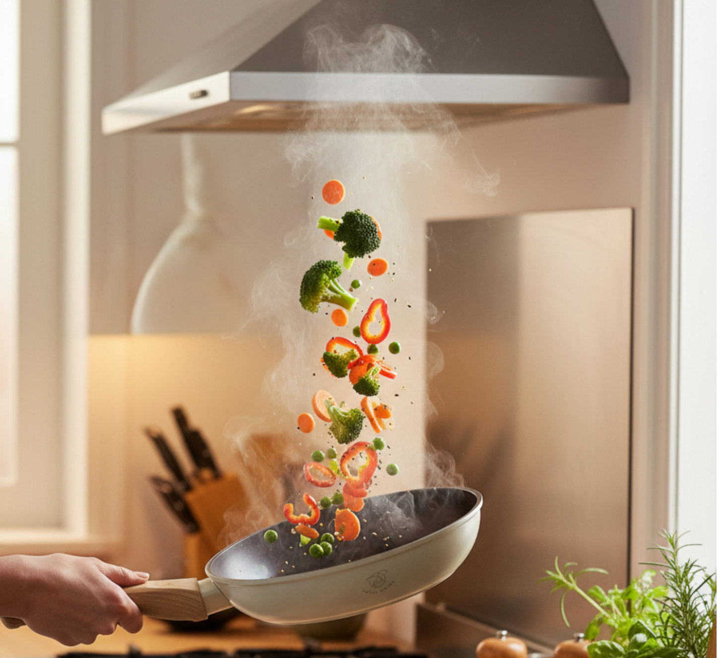 10 Pieces Cookware Set - Beige | Black