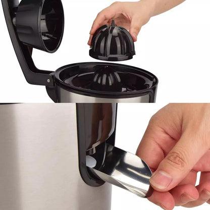 Juicer with Hand Press