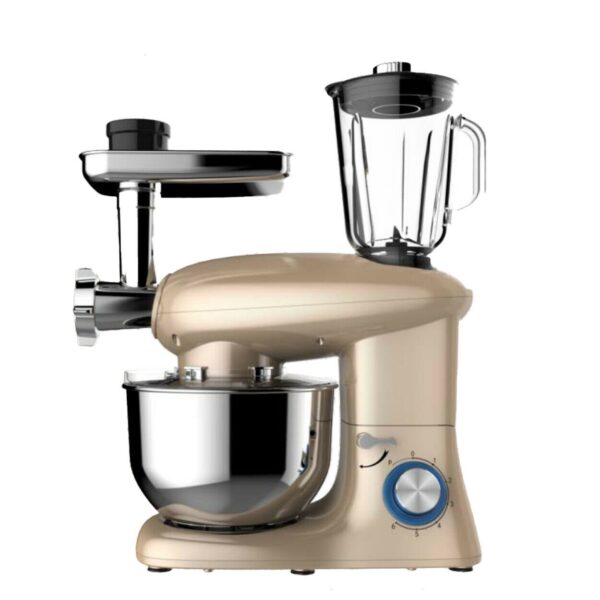 3 in 1 Stand Mixer - 6L - Silver | Gold Royal Swiss