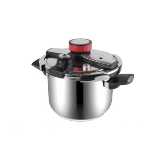 Stainless Steel Pressure Cooker with Automatic Twist Handle - 4L | 6L | 8L | 10L