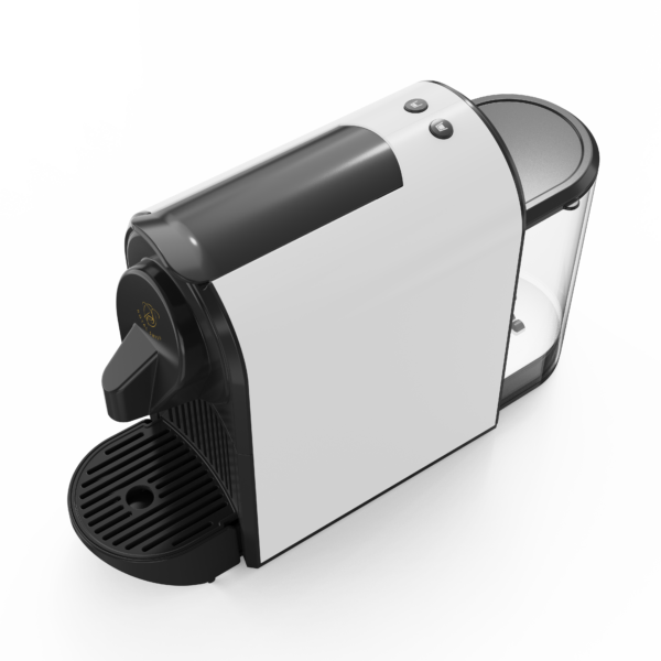 Machine à café à capsules - Blanc | Rouge